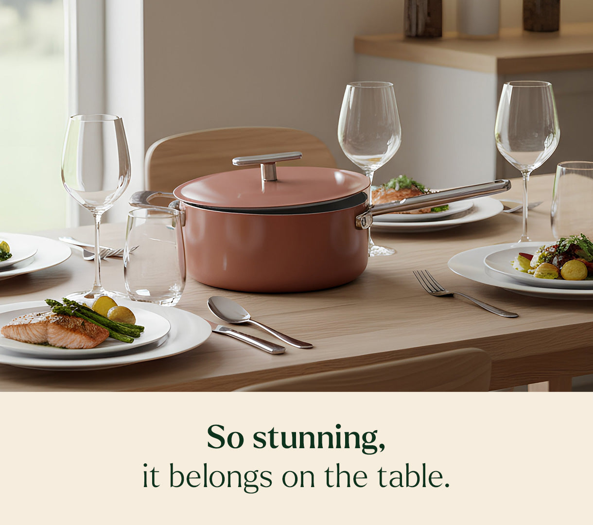 Saucepan 20cm - Jaipur Terracotta