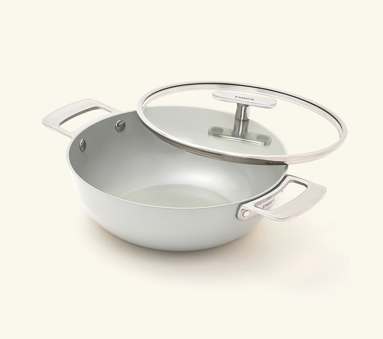 Kadai 24cm with glass lid