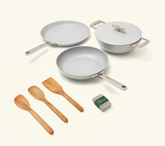 Everyday Cookware Trio (with storage) - Himalayan Mist