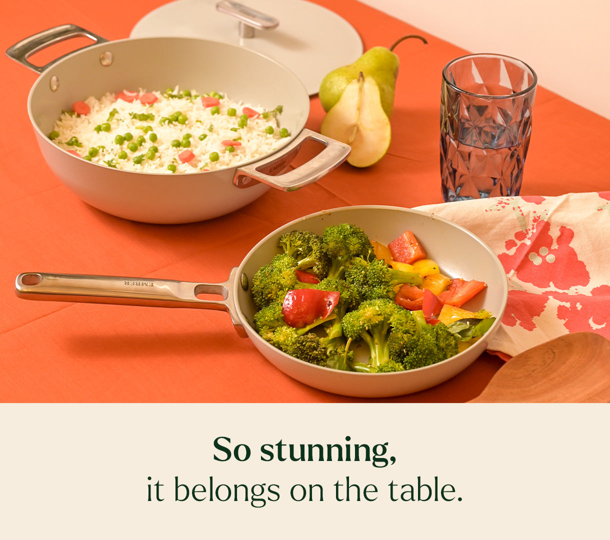 Ember Mini Frypan + Kadai Duo - Himalayan Mist