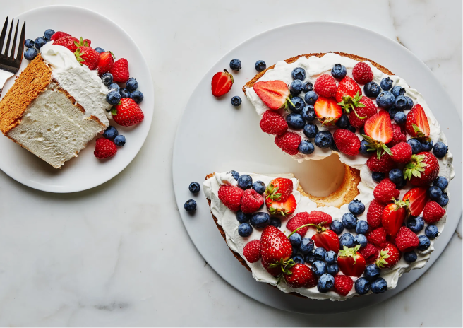 Berry Cream Cheese Cake - Dessert Special