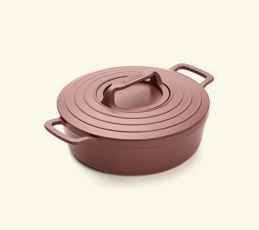 Pre-Seasoned Cast Iron Dutch Oven 27cm - Jaipur Terracotta