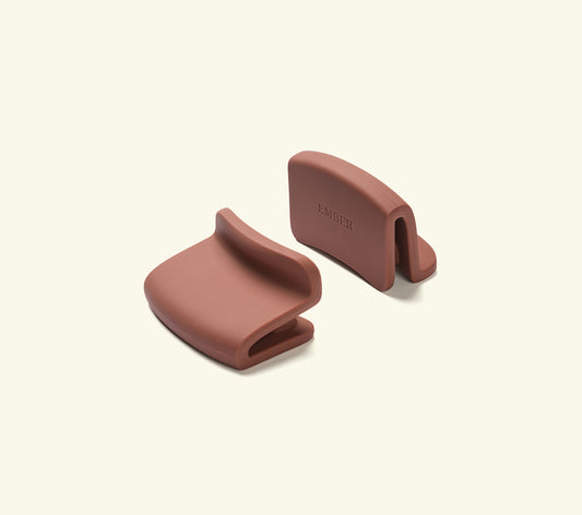 Ember Pan Side Handle Holder - Jaipur Terracotta