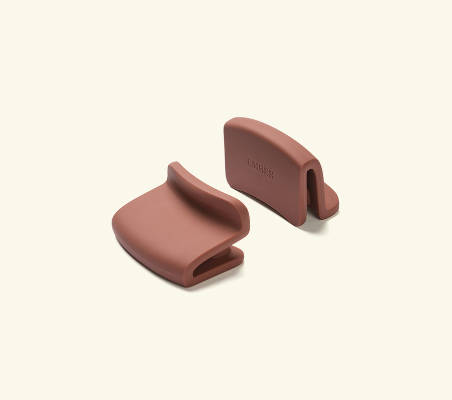 Ember Pan Side Handle Holder - Jaipur Terracotta