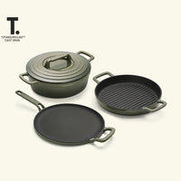 TitaniumClad™ Cast Iron Trio - Sage