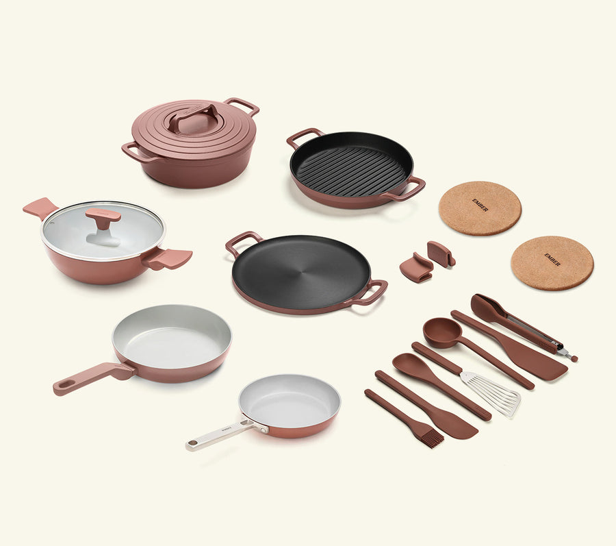The Ember Kitchen Set - Jaipur Terracotta 
