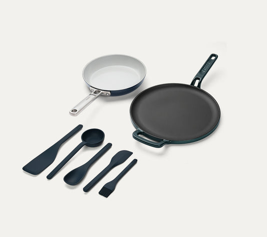 The Ember Breakfast Set - Nilgiri Blue + Teal