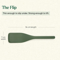 Ember Flip Spatula - Coorg Green