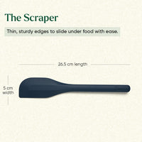 Scraper Spatula - Nilgiri Blue