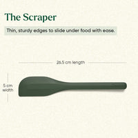Scraper Spatula - Coorg Green