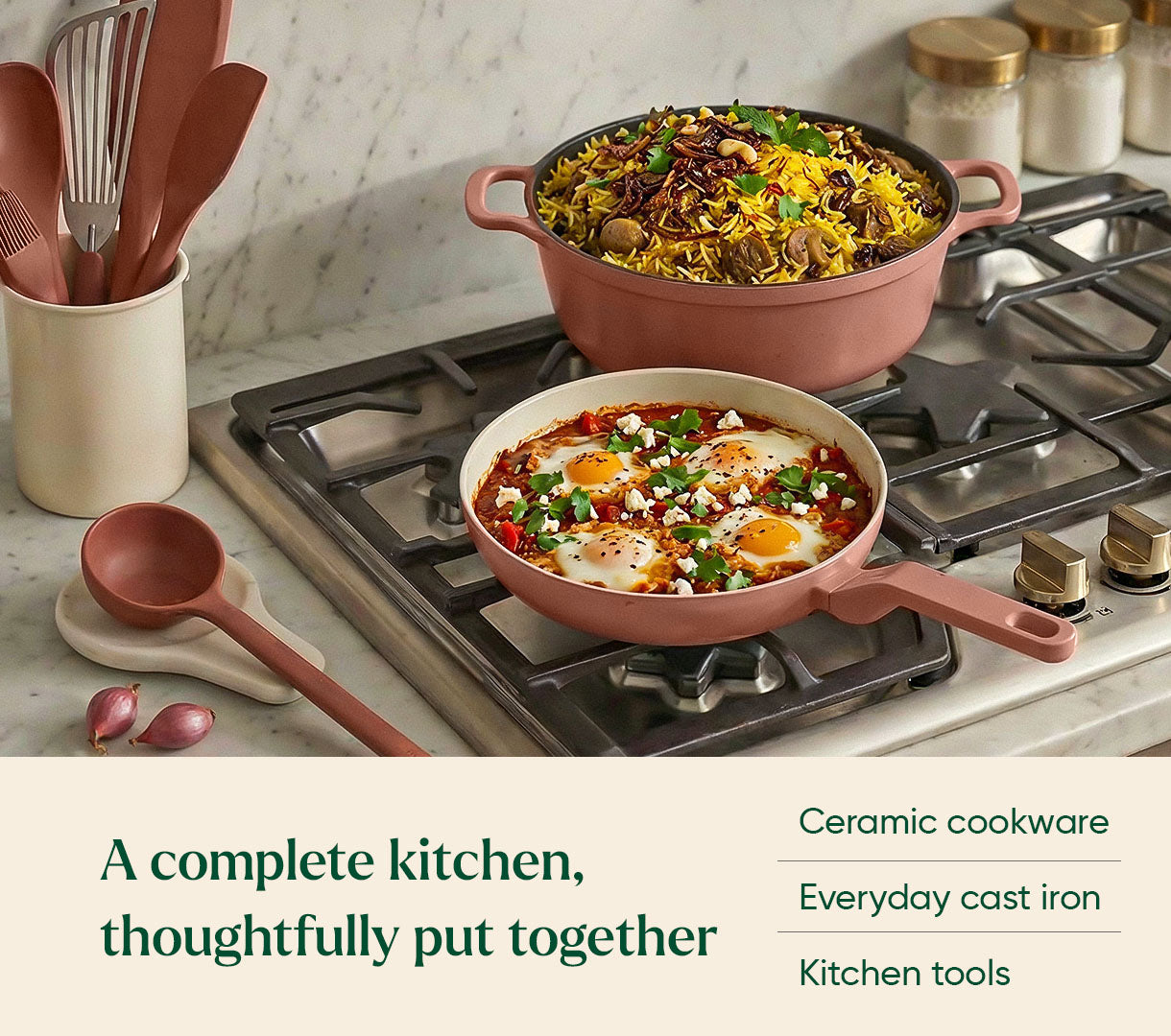 The Ember Kitchen Set - Jaipur Terracotta 