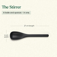 Stir Spatula - Black