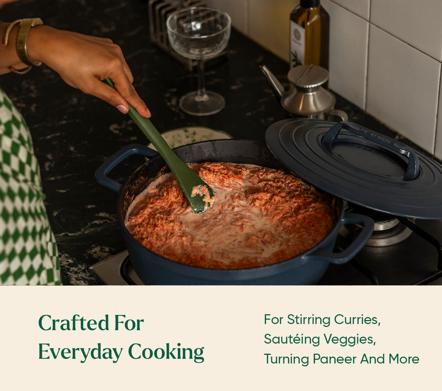 Stir Spatula - Coorg Green