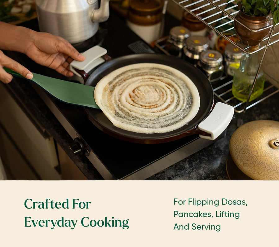 Ember Flip Spatula - Coorg Green