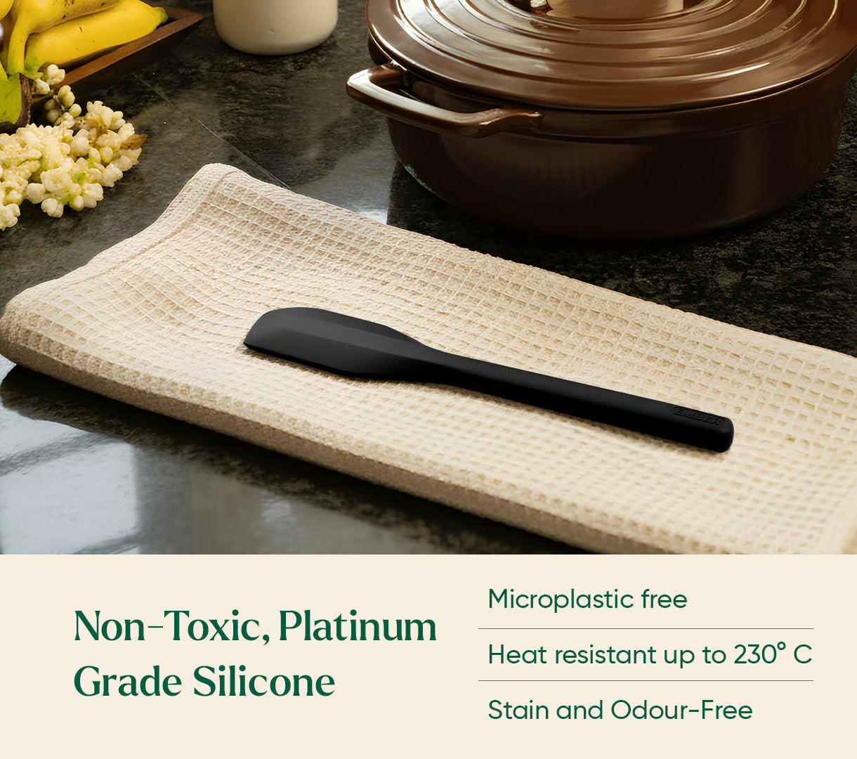 Scraper Spatula - Black