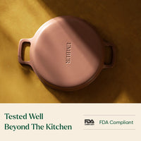 Pre-Seasoned Cast Iron Grill Pan 27cm - Jaipur Terracotta