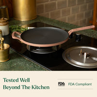 Pre-Seasoned Tawa 27 cm - Jaipur Terracotta