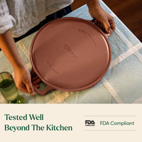 Pre-Seasoned Tawa 30 cm - Jaipur Terracotta