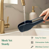 Set of 7 (Ladle, Brush, Flip, Stir, Scrape, Tong, Fish Spatula) - Nilgiri Blue