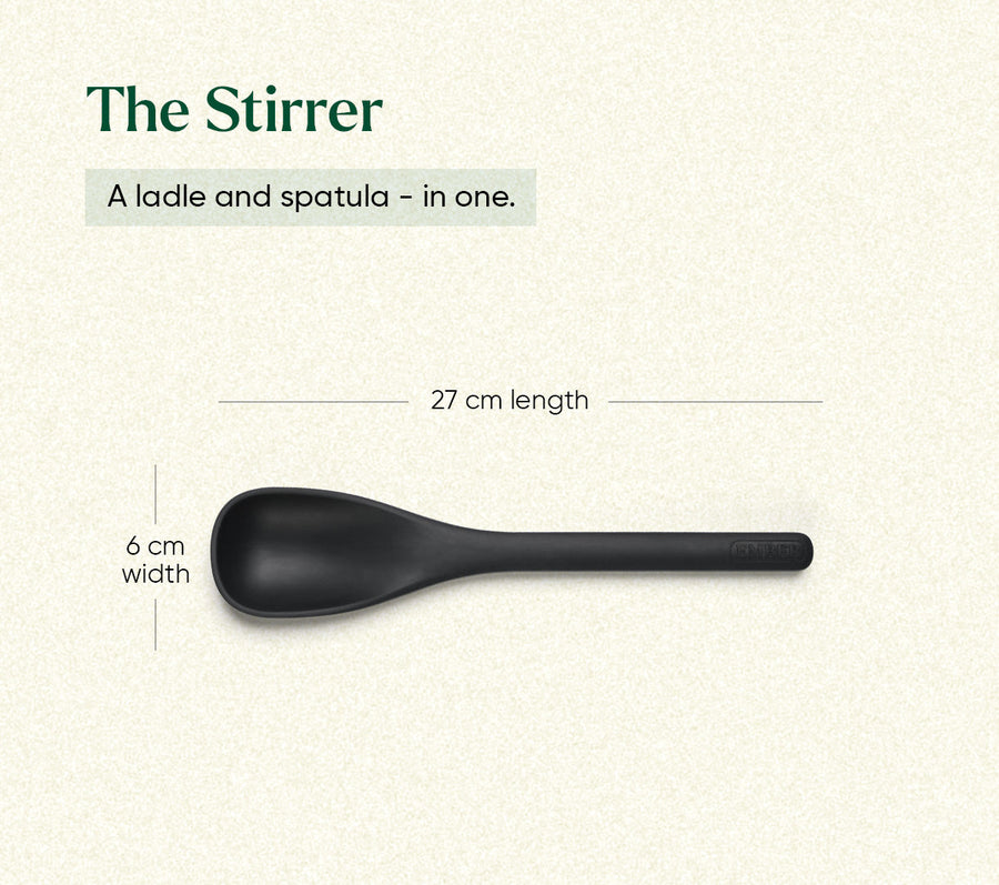 Ember Stir + Flip + Scraper - Black