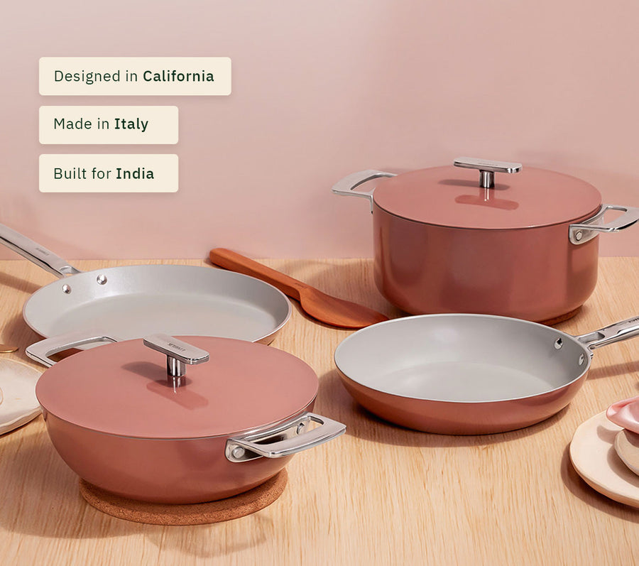 Complete Cookware Set (4-Piece) -Jaipur Terracotta