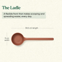 Set of 5 (Ladle, Brush, Flip, Stir, Scrape) - Jaipur Terracotta