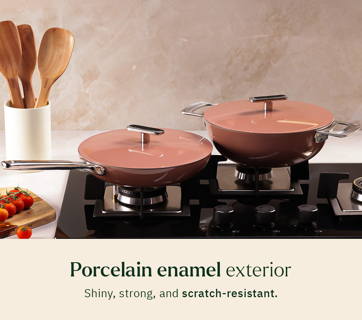 Complete Cookware Set (4-Piece) -Jaipur Terracotta