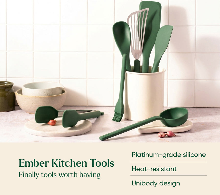 The Ember Kitchen Set - Coorg Green