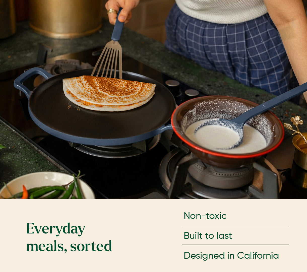 The Ember Kitchen Set - Nilgiri Blue