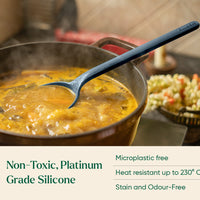 Set of 5 (Ladle, Brush, Flip, Stir, Scrape) - Nilgiri Blue