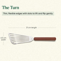 Set of 7 (Ladle, Brush, Flip, Stir, Scrape, Tong, Fish Spatula) - Jaipur Terracotta