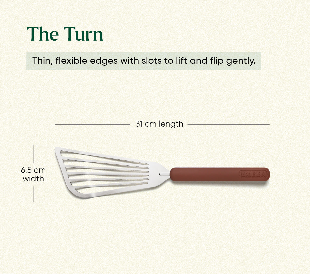 Set of 7 (Ladle, Brush, Flip, Stir, Scrape, Tong, Fish Spatula) - Jaipur Terracotta