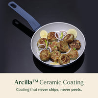 Everyday Cookware Trio with glass lid - Nilgiri Blue