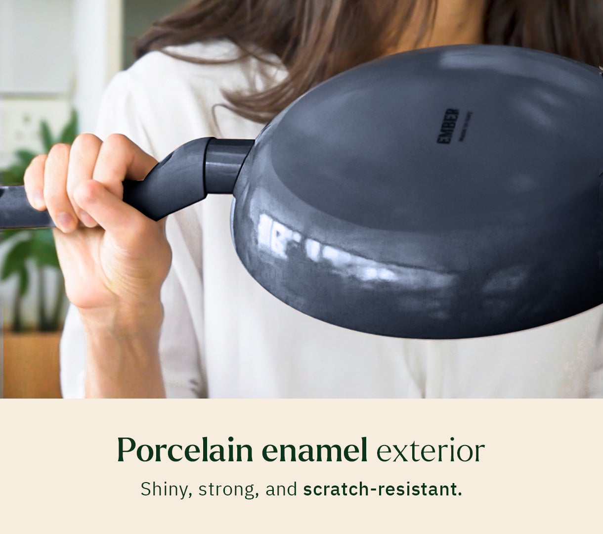 Everyday Cookware Trio with glass lid - Nilgiri Blue