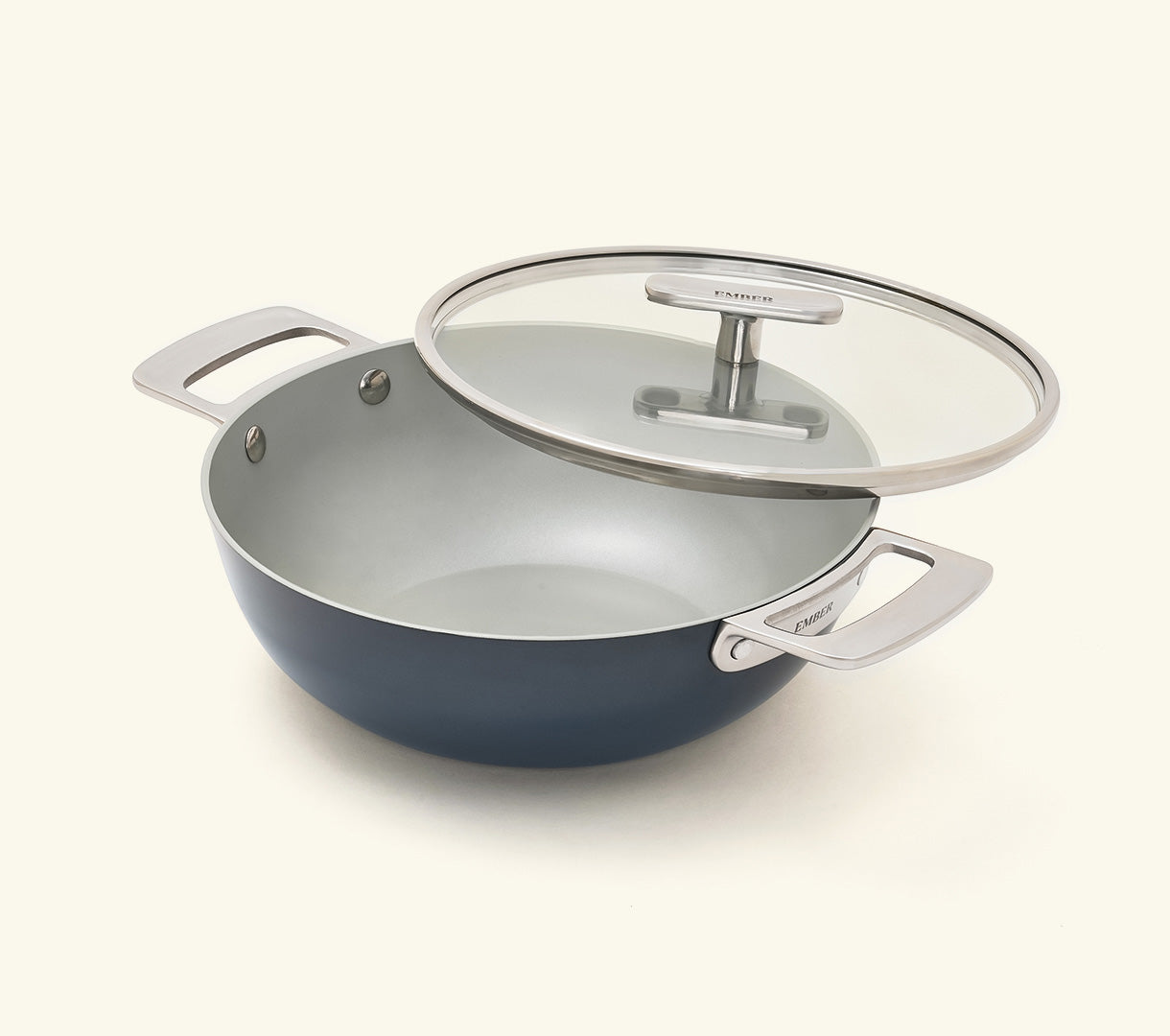 Kadai  24cm with glass lid