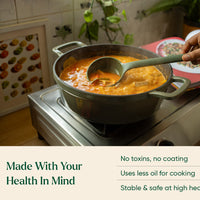 Cast Iron Trio with Storage - Sage