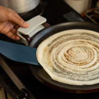 Ember Pan Single Side Handle Holder - Nilgiri Blue