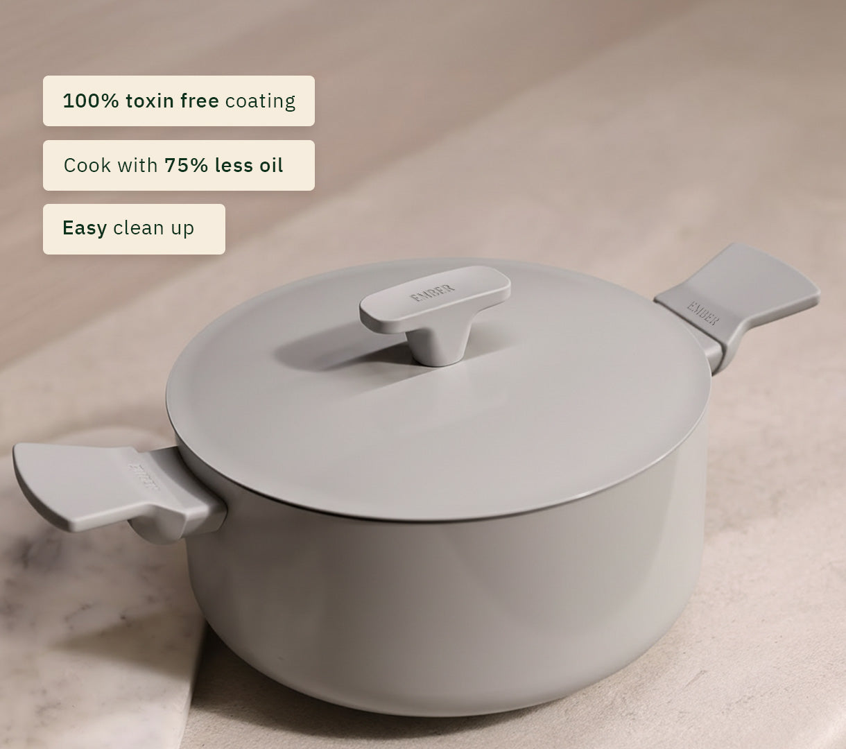 Dutch Oven 24cm -Himalayan Mist