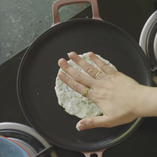 Pre-Seasoned Tawa 27 cm - Jaipur Terracotta